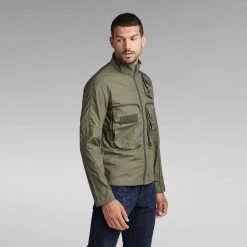 G-Star Jacket - Bound Pocket Track Bomber - Combat - D20121