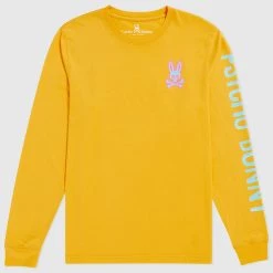 Psycho Bunny Shirt - Bennett Long Sleeve - Amber Frost - B6T424R1PC Shop All