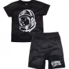 Billionaire Boys Club Kids Short Set - BB Washed Helmet - Black - 823-3304 New Arrivals