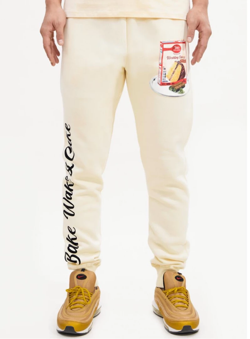 Wedding Cake Sweatpants - Bake & Cake - Eggshell - WC4970005 Shop All 1 Wedding Cake Sweatpants - Bake & Cake - Eggshell - WC4970005 Shop All