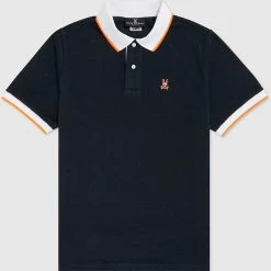 Psycho Bunny - Greyson Terry Polo - Navy - SP22 - B6K305S1CO Shop All