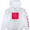 3Forty Inc Hoodie - Square - White