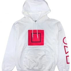 3Forty Inc Hoodie - Square - White