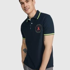 Psycho Bunny Polo - Ovington - Navy - B6K264P1PC
