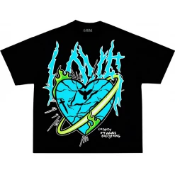 L.O.V.E Apparel T-Shirt - Worldwide Love - Black Shop All