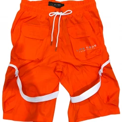 Shop All Life Code Shorts - Taslan Utility Cargo - Orange - 21P53