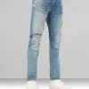 Shop All G-Star Jeans - 5620 3D Zip Knee - Vintage Cool Aqua Restored - D01252-C051