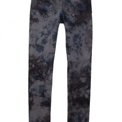 Purple-Brand Jeans - Tie Dye - Black And Purple - P001 Shop All
