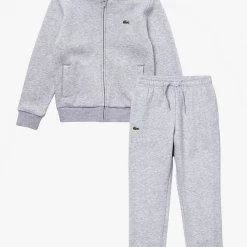 Lacoste Kids Sweatsuit - Classic Logo - Grey Chine - SJ2903 Shop All