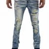 Shop All Preme Jeans - Distressed - Indigo - PR-WB-936