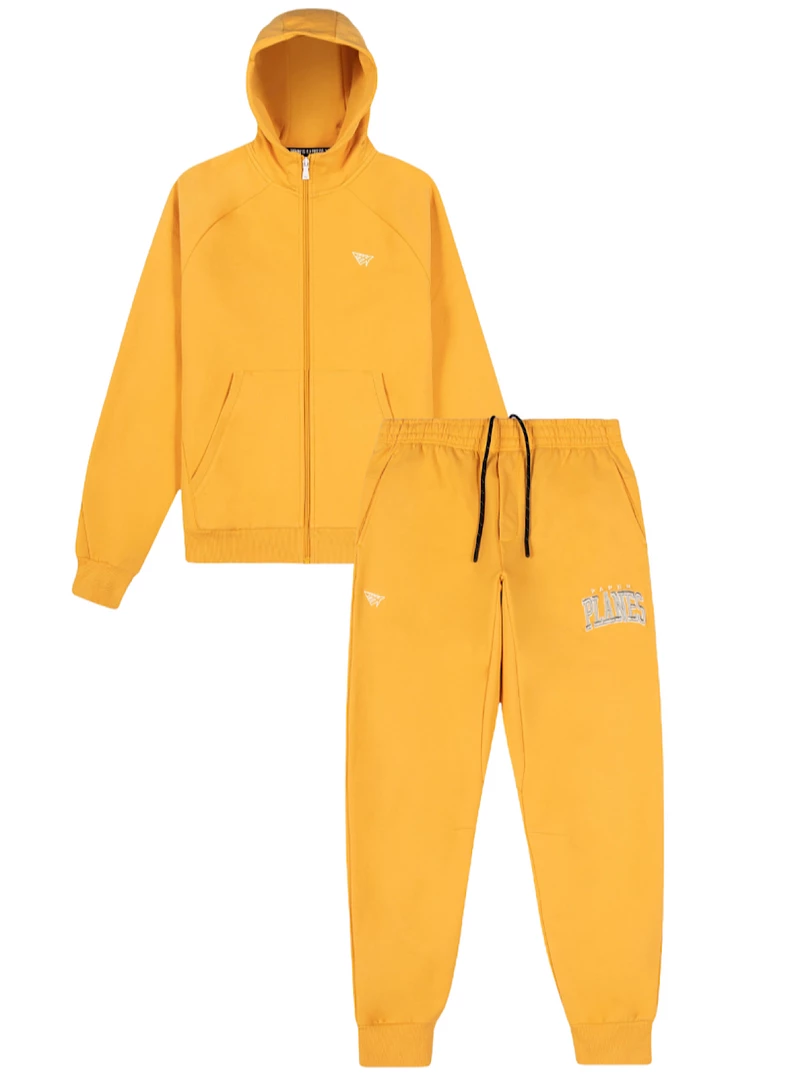 Paper Plane Sweatsuit - Fleece Zip - Beeswax - 300084 Shop All 1 Paper Plane Sweatsuit - Fleece Zip - Beeswax - 300084 Shop All