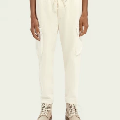 Scotch & Soda Sweatpants - Cargo - Cream - 160755