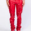 Pheelings Jeans - Never Look Back Leather - Red - PH-SS22-69