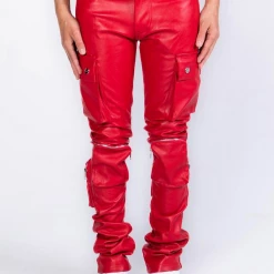 Pheelings Jeans - Never Look Back Leather - Red - PH-SS22-69