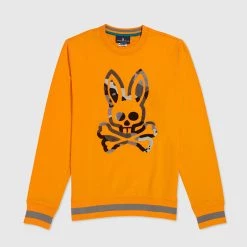 Psycho Bunny Sweater - Howgate - Tangelo - FL21-B6S211Q1FT Shop All