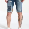Crysp Denim Shorts - Praise - Blue Patch - CRYSP222-135 Shop All