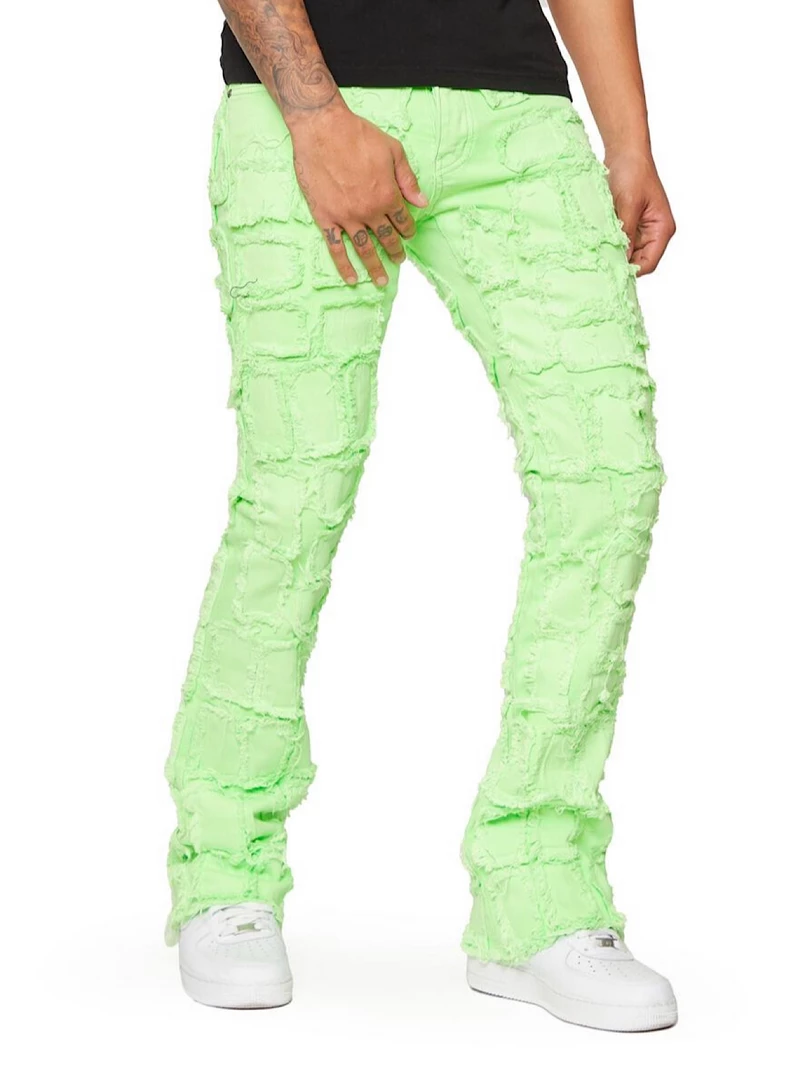 Valabasas Jeans - 4444 Hybrid - Lime 2 Valabasas Jeans - 4444 Hybrid - Lime