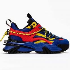 Javi Shoes - Dominance - Blue/Yellow/Red