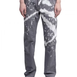 NEON DENIM BRAND Neon Denim Jeans - Thunders - Gray Wash Bleach - THD001 Shop All