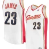 Mitchell & Ness Jersey - Cleveland Cavaleers James 23 - White - SMJYCP19209