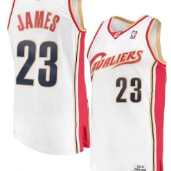 Mitchell & Ness Jersey - Cleveland Cavaleers James 23 - White - SMJYCP19209