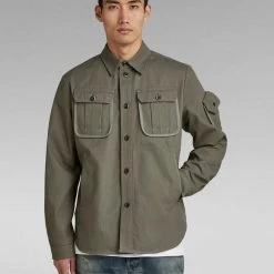 G-Star Jacket - Stand Collar Overshirt - Orphus - D18777