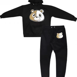 Effectus Clothing Sweatsuit - Bear Chenille - Black And Brown - ECBMG98 Shop All