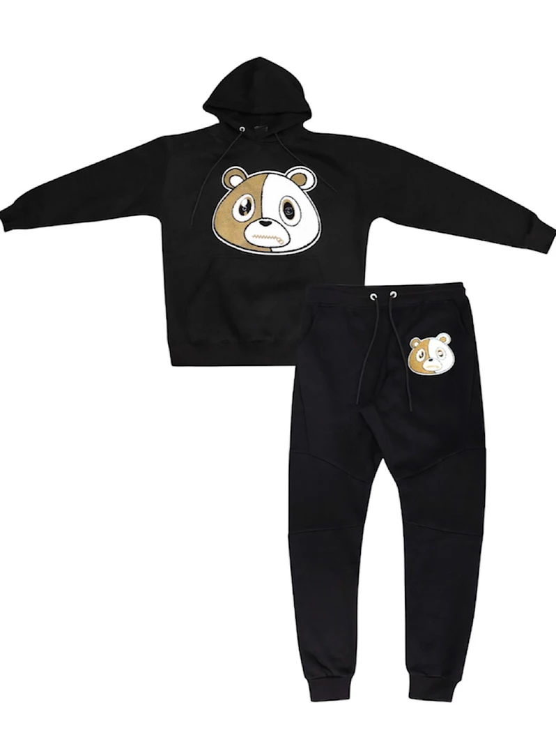 Effectus Clothing Sweatsuit - Bear Chenille - Black And Brown - ECBMG98 Shop All 1 Effectus Clothing Sweatsuit - Bear Chenille - Black And Brown - ECBMG98 Shop All