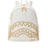 Sprayground Bag - Riviera Savage Backpack - White And Gold - 910B4367NSZ