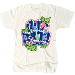Outrank T-Shirt - Dolla Time Slime - Ivory - QS472 Shop All
