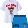 Shop All Saiko Short Set - All Star - White With Blue And Red
