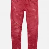 Purple-Brand Jeans - Hickory Stripe Overspray - Vintage Red - P001-HSRO222 Shop All