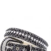 Shop All Karma Belt - Glitter - Black With Black And Silver Stones - Style 10