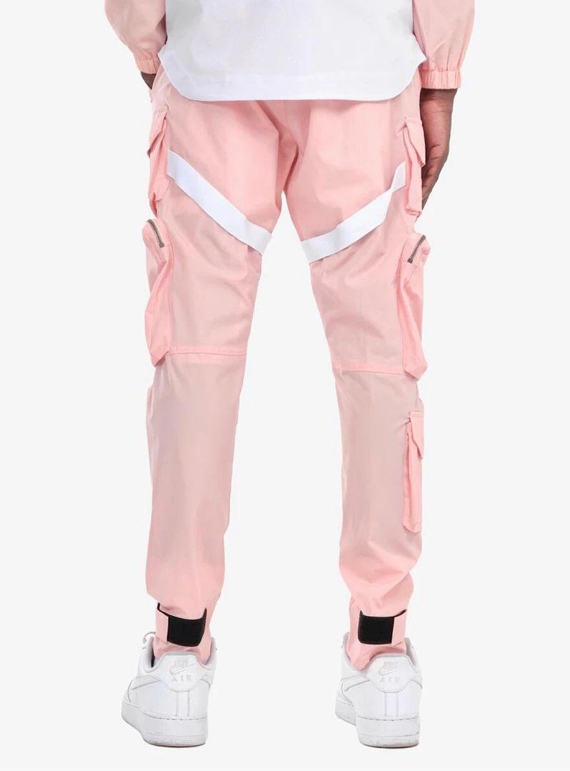 Life Code Track Pants - Utility Straps - Pink - 13P03 Shop All 2 Life Code Track Pants - Utility Straps - Pink - 13P03 Shop All