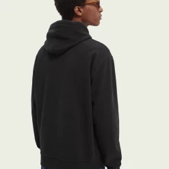 Shop All Scotch & Soda Hoodie - Logo - Black - 165351 5 Shop All Scotch & Soda Hoodie - Logo - Black - 165351