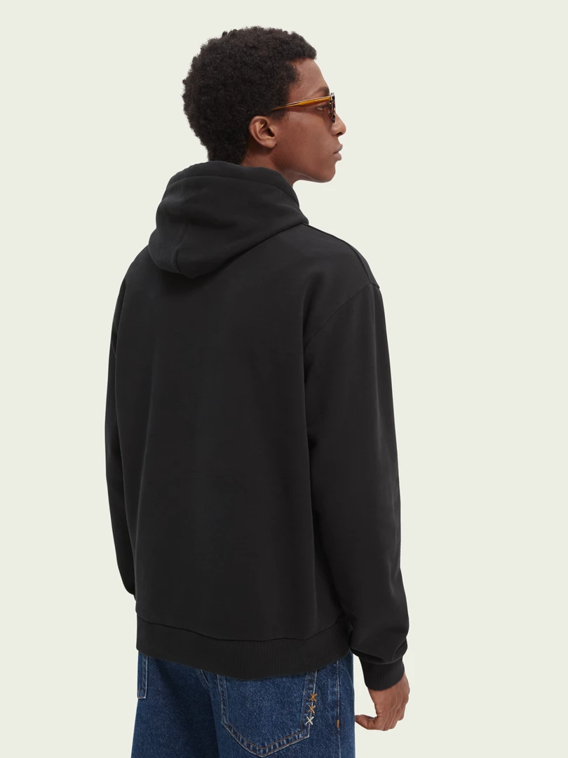 Shop All Scotch & Soda Hoodie - Logo - Black - 165351 3 Shop All Scotch & Soda Hoodie - Logo - Black - 165351