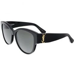 Shop All Saint Laurent Sunglasses - Black - SL M3 002