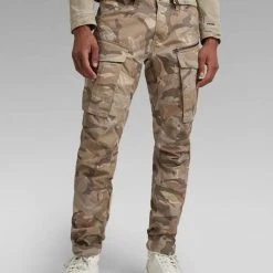 G-Star Pants- Rovic Zip 3D - Brick Woodland Camo - D02190-C313