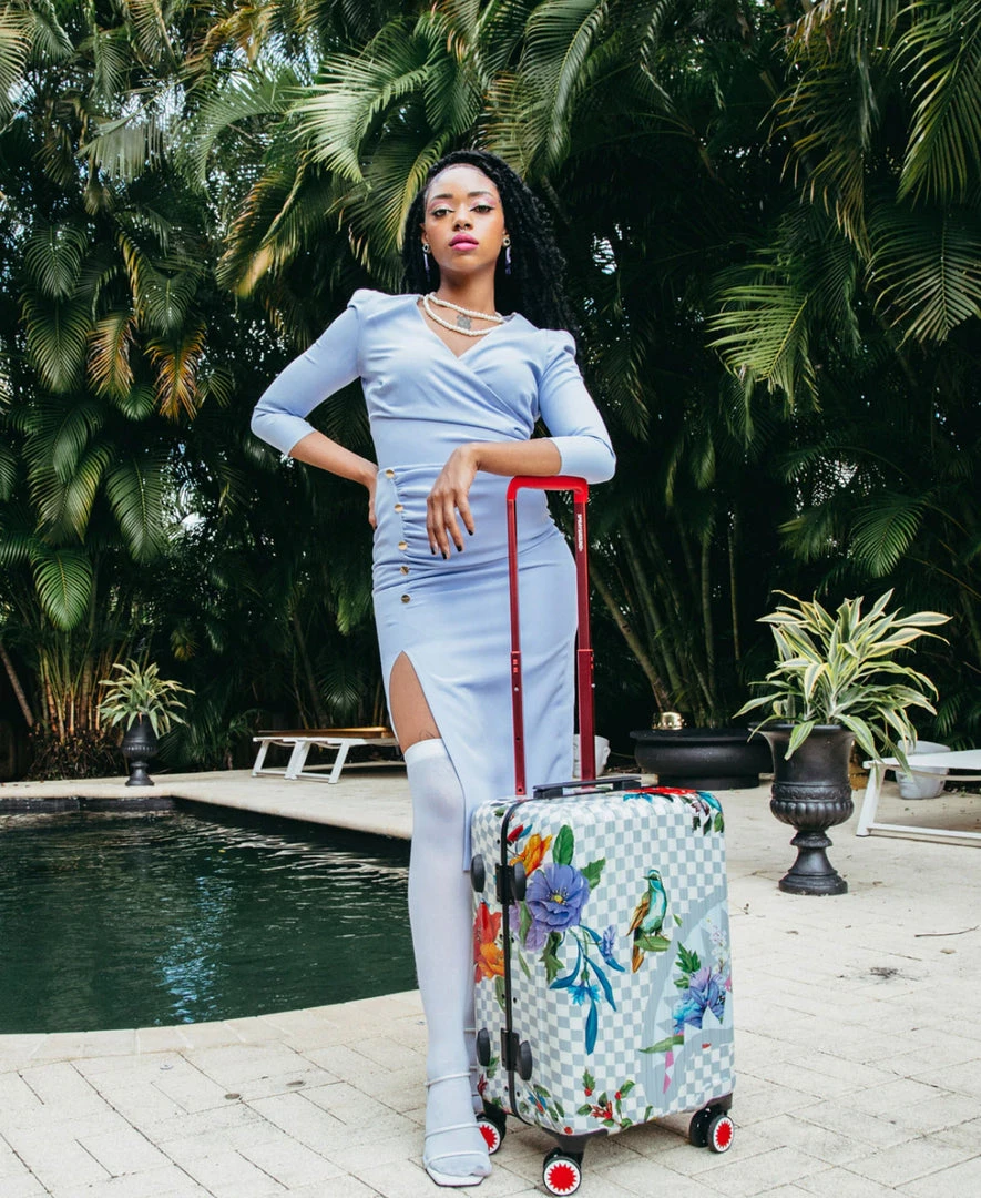 Sprayground Bag - Jardin Du Palais Carry-On Luggage - White - 910CL155NSZ Shop All 4 Sprayground Bag - Jardin Du Palais Carry-On Luggage - White - 910CL155NSZ Shop All