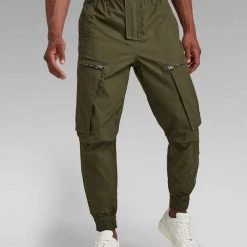 G-Star Pants - Flight Rocket Cargo - Dark Bronze Green - D20151