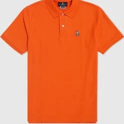 Shop All Psycho Bunny - Classic Polo - Alloy Orange - SP22 - B6K001S1PC
