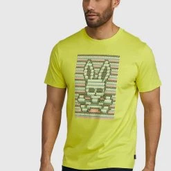 Psycho Bunny T-Shirt - Santiago - Fresh Citrus - SP22 - B6U310S1PC Shop All