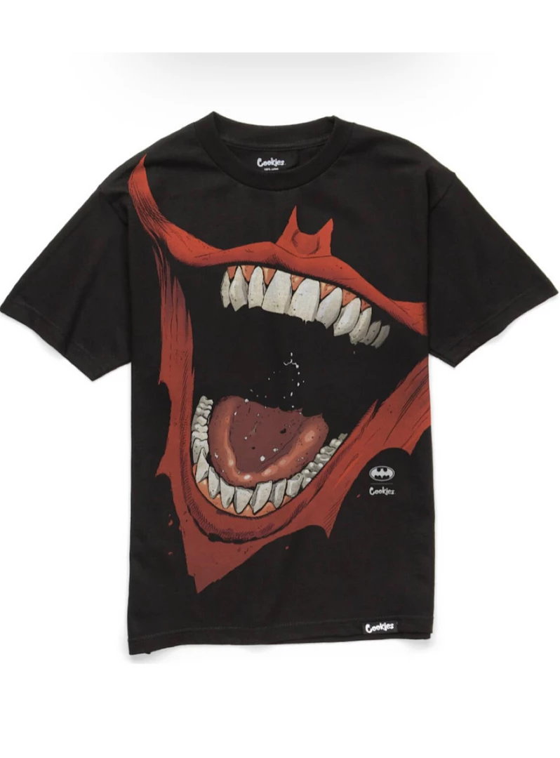 Cookies T-Shirt - Jokers Evil Grin - Black - 1557T5967 1 Cookies T-Shirt - Jokers Evil Grin - Black - 1557T5967