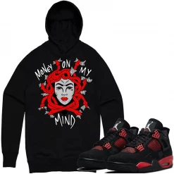 PG Apparel Hoodie - Medusa - Black And Red Shop All