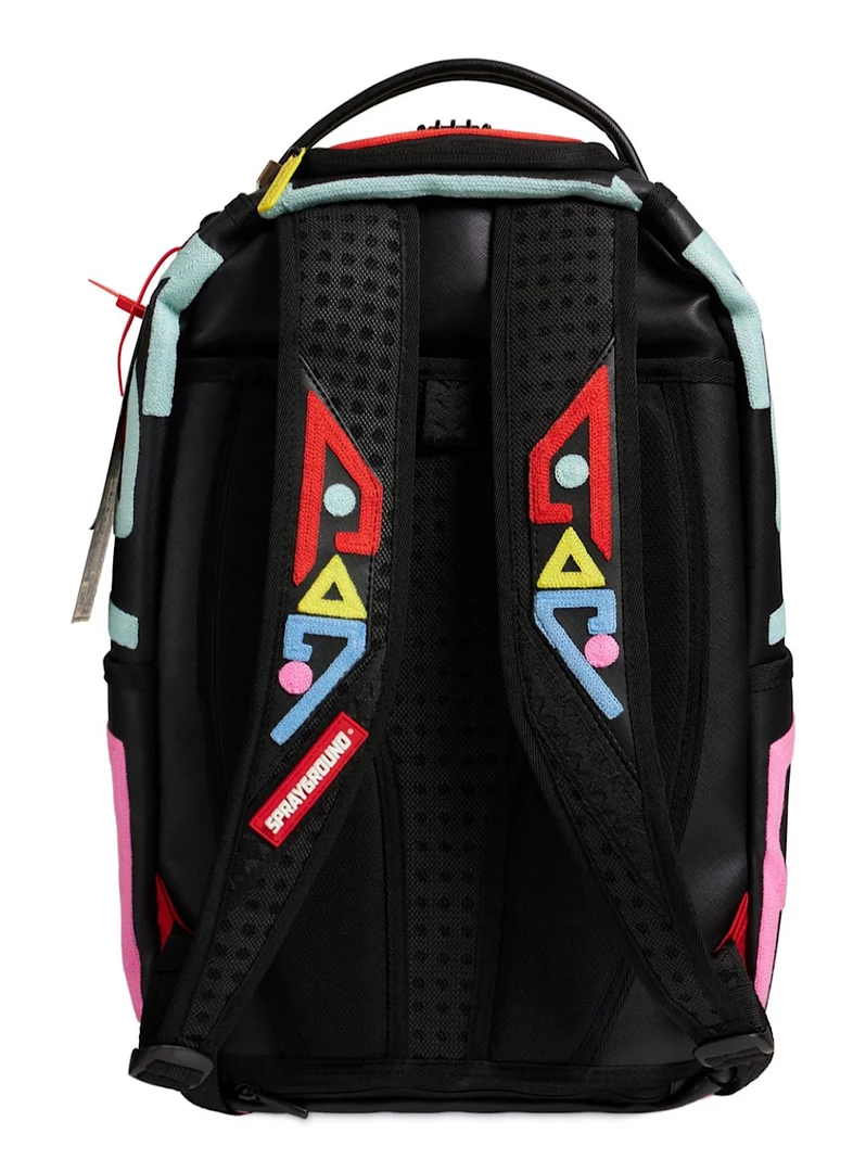 Sprayground Bag - Electric Retro Savage Backpack - Black Multi - 910B4118NSZ Shop All 2 Sprayground Bag - Electric Retro Savage Backpack - Black Multi - 910B4118NSZ Shop All