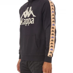 Kappa Sweatsuit - 222 Banda Hurtado - Black With Orange And Blue - 311E1TW Shop All