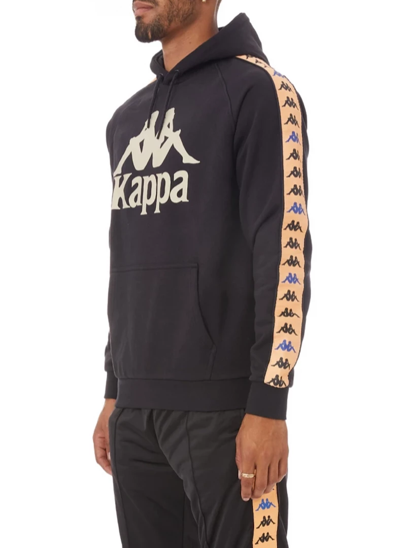 Kappa Sweatsuit - 222 Banda Hurtado - Black With Orange And Blue - 311E1TW Shop All 1 Kappa Sweatsuit - 222 Banda Hurtado - Black With Orange And Blue - 311E1TW Shop All
