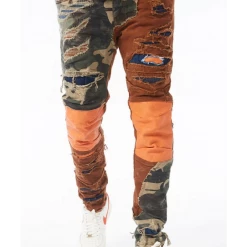 Jordan Craig Jeans - Patchwork - Woodland - JM3487 Shop All