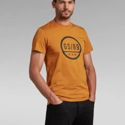 Shop All G-Star T-Shirt - Originals Graphic - Vulcan - D20391