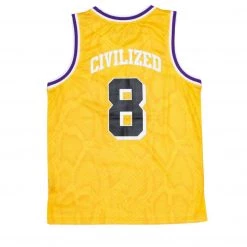 Civilized Short Set - Black Mamba Basketball - Yellow - CV1510 Shop All